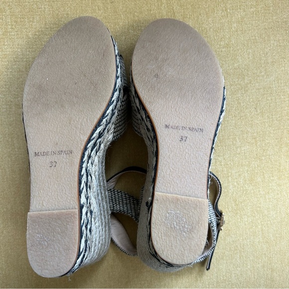 Viscata Barcelona canvas wedge sandal - Picture 3 of 9